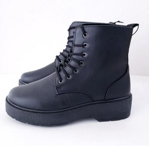 Charles Albert black Combat moto boots 9 CY